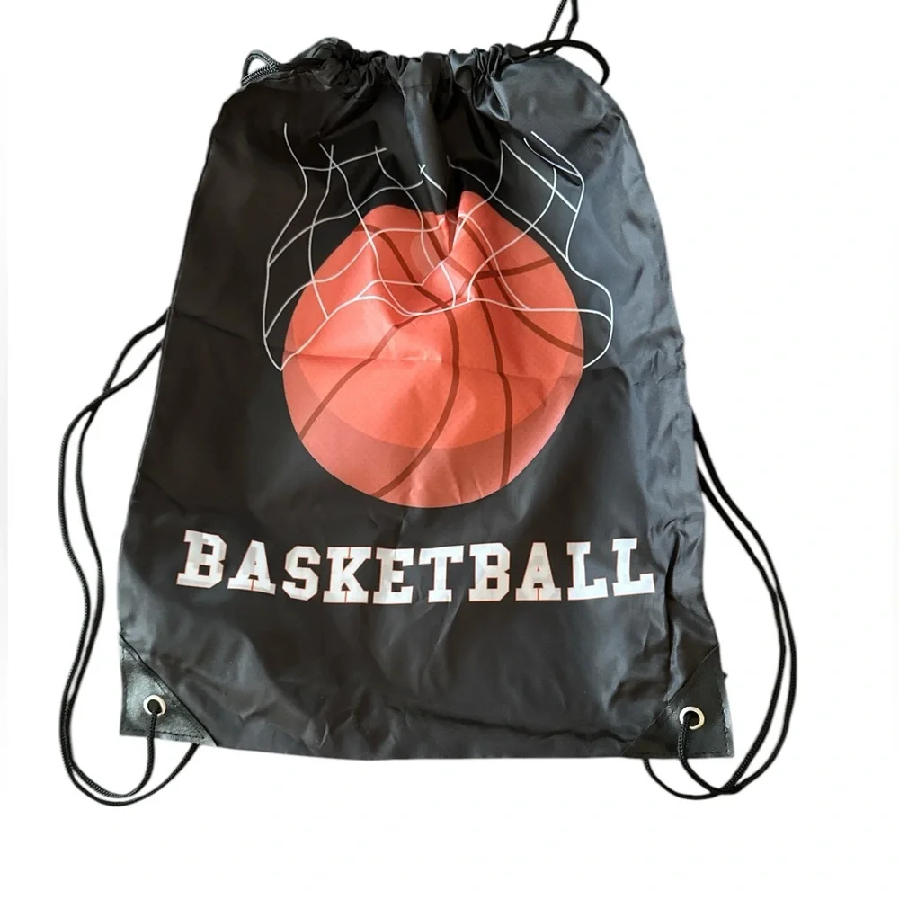 NWT-Set of 2,  Basketball Water Bottles and Sling Backpack - Picture 3 of 4